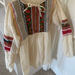 Handmade Canvas Dress